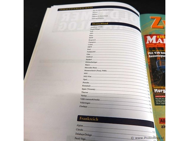 Oldtimer katalog - afbeelding 3 van  5