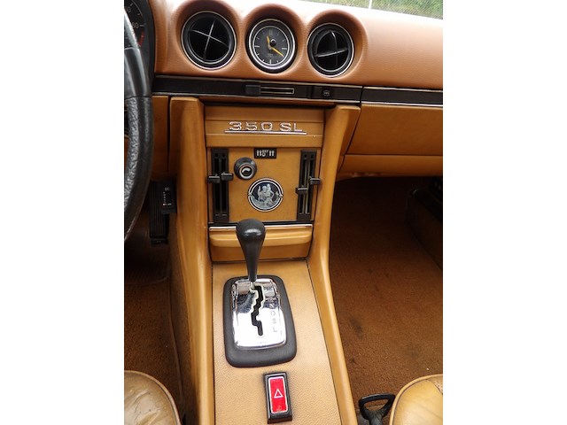 Oldtimer, mercedes-benz, sl-klasse, 350 sl roadster, geel, 1972 - afbeelding 31 van  144