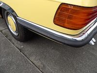 Oldtimer, mercedes-benz, sl-klasse, 350 sl roadster, geel, 1972 - afbeelding 131 van  144
