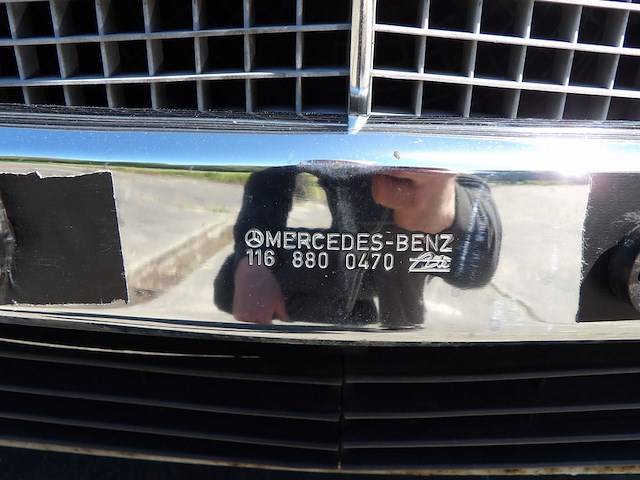 Oldtimer, mercedes-benz, w116 450sel, grijs-metallic, circa 1973 - afbeelding 9 van  191