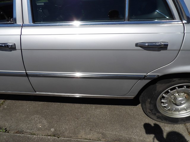 Oldtimer, mercedes-benz, w116 450sel, grijs-metallic, circa 1973 - afbeelding 68 van  191