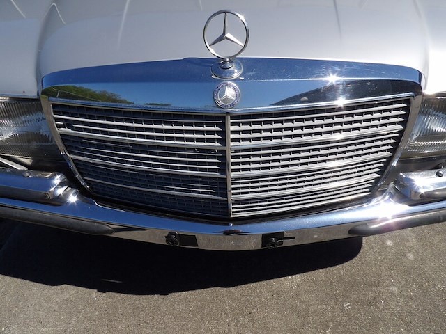 Oldtimer, mercedes-benz, w116 450sel, grijs-metallic, circa 1973 - afbeelding 84 van  191