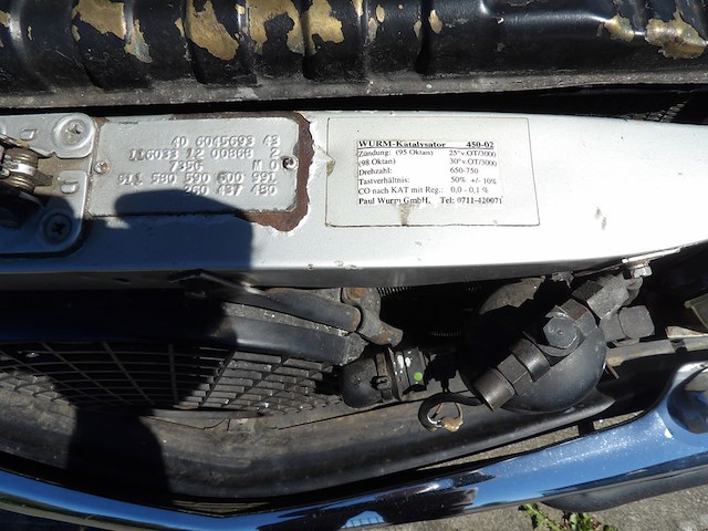 Oldtimer, mercedes-benz, w116 450sel, grijs-metallic, circa 1973 - afbeelding 89 van  191