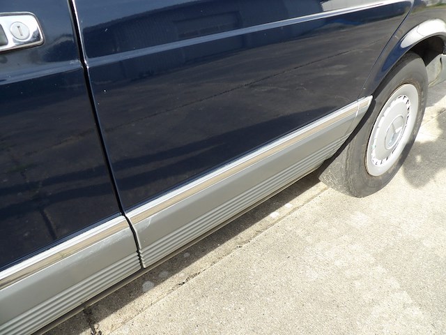 Oldtimer, mercedes-benz, w126 380se, blauw, 1980 - afbeelding 41 van  74