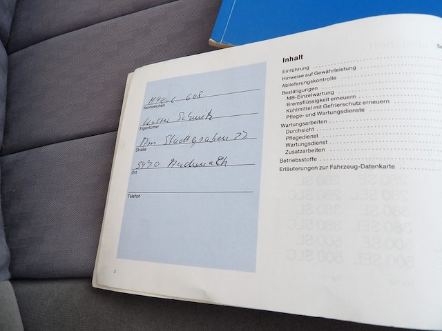 Oldtimer, mercedes-benz, w126 380se, blauw, 1980 - afbeelding 61 van  74