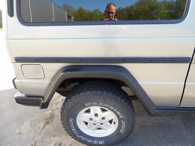 Oldtimer, mercedes-benz, w460 g-klasse 300gd, grijs-metallic, 1984 - afbeelding 141 van  192