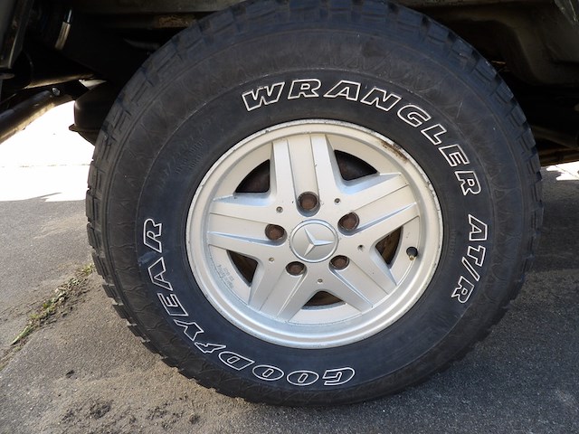 Oldtimer, mercedes-benz, w460 g-klasse 300gd, grijs-metallic, 1984 - afbeelding 145 van  192