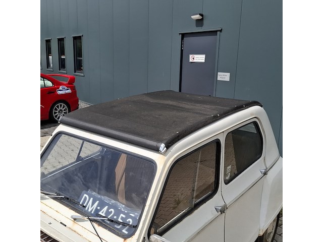 Oldtimer personenauto, citroen, ayb-am dyane 6 commercial, wit, 1969 - afbeelding 4 van  52