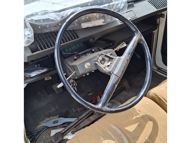 Oldtimer personenauto, citroen, ayb-am dyane 6 commercial, wit, 1969 - afbeelding 6 van  52