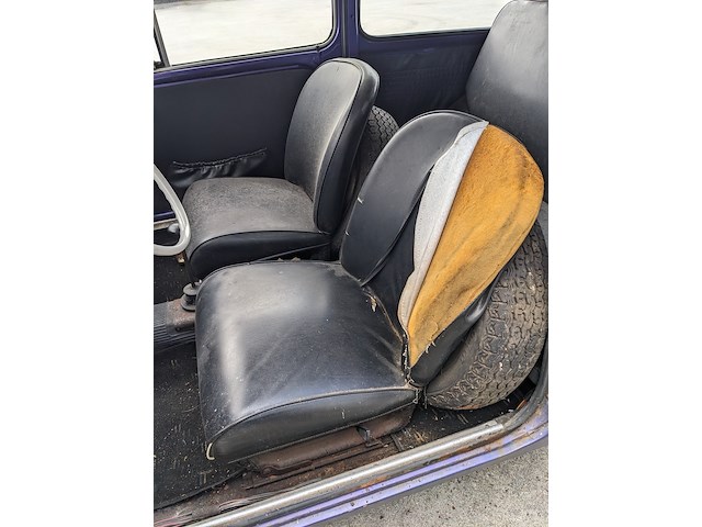 Oldtimer personenauto, fiat, 600l, 1972 - afbeelding 5 van  49