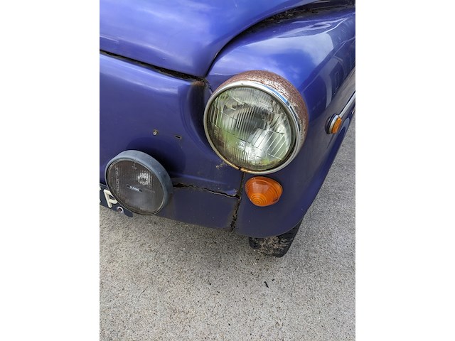 Oldtimer personenauto, fiat, 600l, 1972 - afbeelding 26 van  49