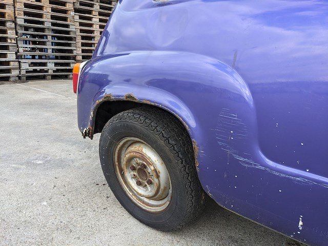 Oldtimer personenauto, fiat, 600l, 1972 - afbeelding 33 van  49