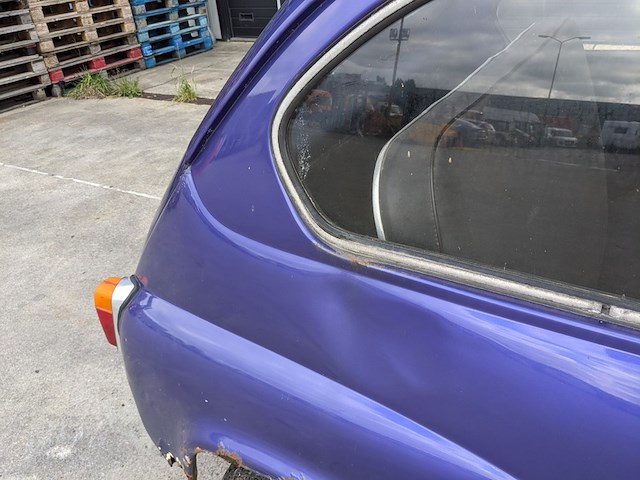 Oldtimer personenauto, fiat, 600l, 1972 - afbeelding 35 van  49