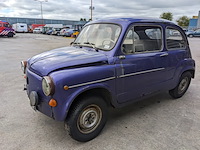 Oldtimer personenauto, fiat, 600l, 1972 - afbeelding 45 van  49