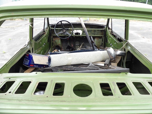Oldtimer restauratieobject carrosserie, daf, 44, groen, 1974 - afbeelding 3 van  30