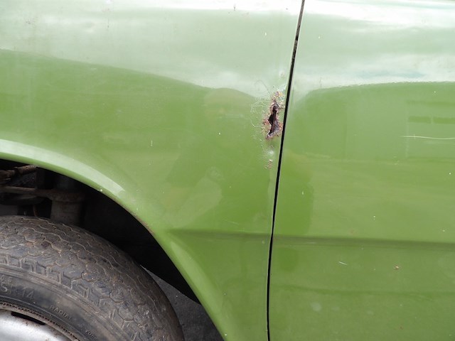 Oldtimer restauratieobject carrosserie, daf, 44, groen, 1974 - afbeelding 11 van  30