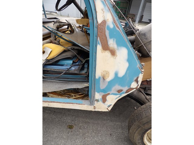 Oldtimer restauratieobject, citroën, 2cv6, blauw, 1981 - afbeelding 3 van  52