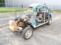 Oldtimer restauratieobject, citroën, 2cv6, blauw, 1981 - afbeelding 12 van  52
