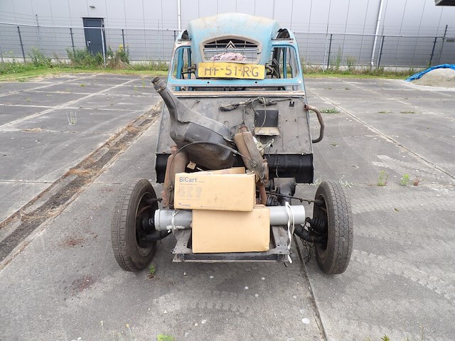 Oldtimer restauratieobject, citroën, 2cv6, blauw, 1981 - afbeelding 23 van  52
