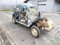 Oldtimer restauratieobject, citroën, 2cv6, blauw, 1981 - afbeelding 34 van  52