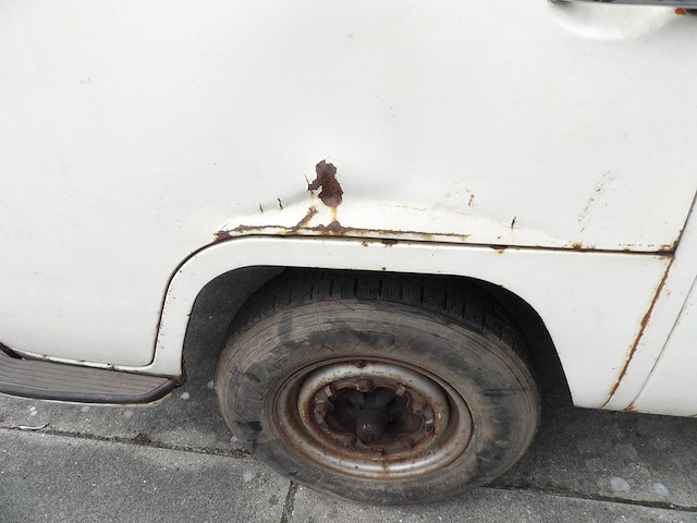 Oldtimer restauratieobject, volkswagen, t2a amescador camper, wit, 1969 - afbeelding 5 van  51
