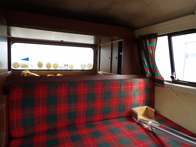 Oldtimer restauratieobject, volkswagen, t2a amescador camper, wit, 1969 - afbeelding 20 van  51