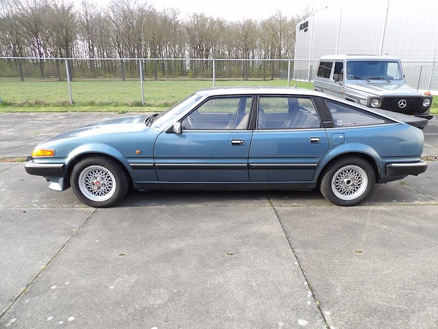 Oldtimer, rover, sd1 3500 vitesse, blauw-metallic, 1986 - afbeelding 1 van  154