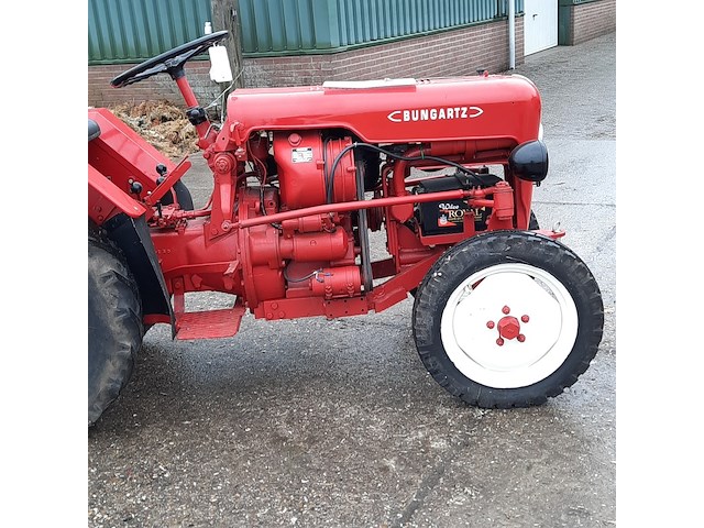 Oldtimer tractor bungarts, e95u, bouwjaar 1964 - afbeelding 26 van  27
