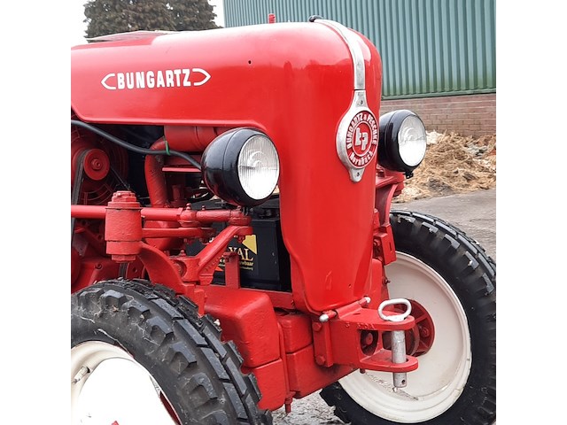 Oldtimer tractor bungarts, e95u, bouwjaar 1964 - afbeelding 27 van  27