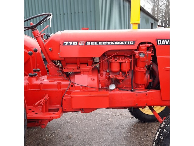 Oldtimer tractor david brown, 770, bouwjaar 1967 - afbeelding 2 van  42