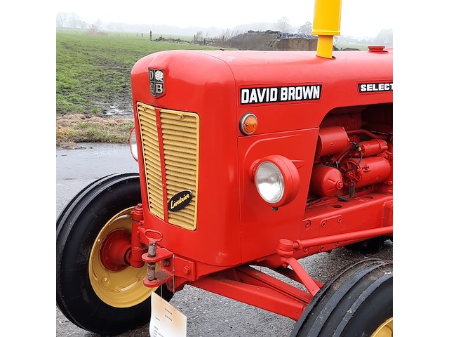 Oldtimer tractor david brown, 770, bouwjaar 1967 - afbeelding 4 van  42