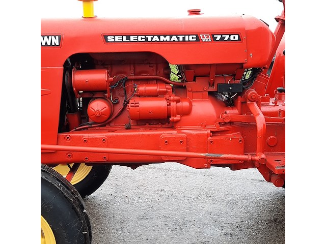 Oldtimer tractor david brown, 770, bouwjaar 1967 - afbeelding 8 van  42