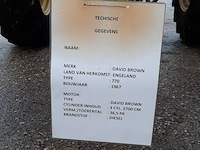 Oldtimer tractor david brown, 770, bouwjaar 1967 - afbeelding 29 van  42