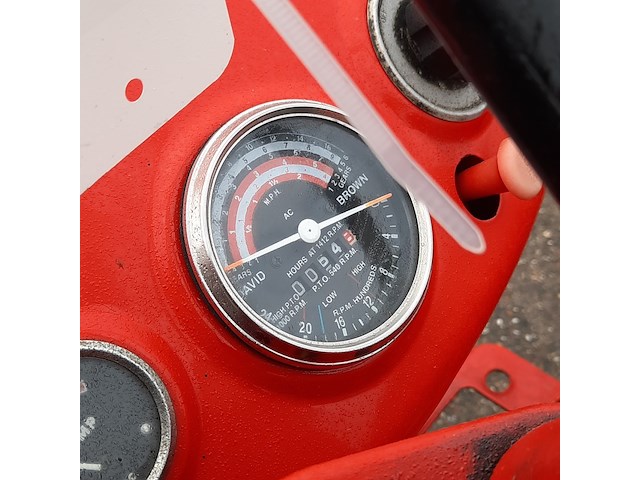 Oldtimer tractor david brown, 770, bouwjaar 1967 - afbeelding 35 van  42