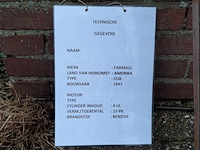 Oldtimer tractor farmall mc cormick, cub , bouwjaar 1947 - afbeelding 29 van  37