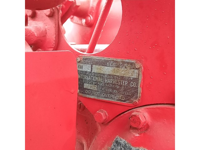 Oldtimer tractor farmall mc cormick, super a, bouwjaar 1948 - afbeelding 26 van  33