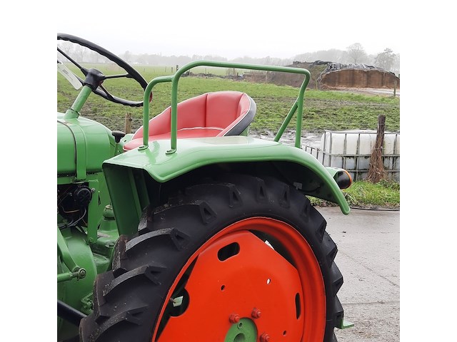 Oldtimer tractor fendt , dieselross f12gh, bouwjaar 1953 - afbeelding 7 van  30