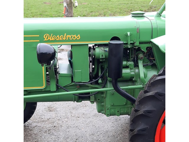 Oldtimer tractor fendt , dieselross f12gh, bouwjaar 1953 - afbeelding 9 van  30