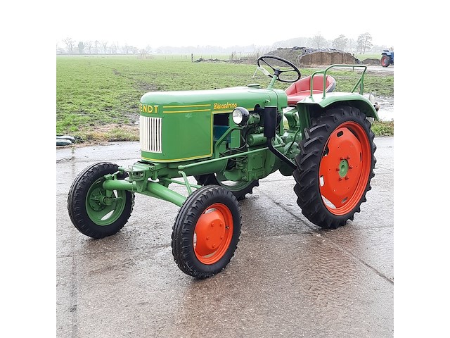 Oldtimer tractor fendt , dieselross f12gh, bouwjaar 1953 - afbeelding 1 van  30