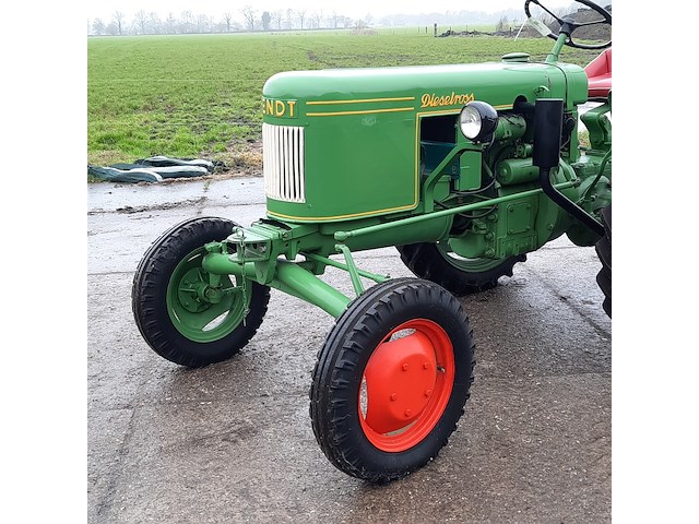 Oldtimer tractor fendt , dieselross f12gh, bouwjaar 1953 - afbeelding 12 van  30