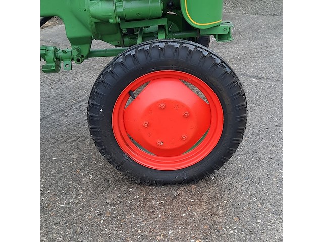 Oldtimer tractor fendt, dieselross fl 114, bouwjaar 1955 - afbeelding 2 van  28