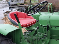 Oldtimer tractor fendt, dieselross fl 114, bouwjaar 1955 - afbeelding 5 van  28