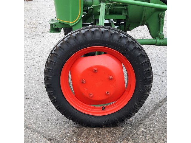 Oldtimer tractor fendt, dieselross fl 114, bouwjaar 1955 - afbeelding 6 van  28