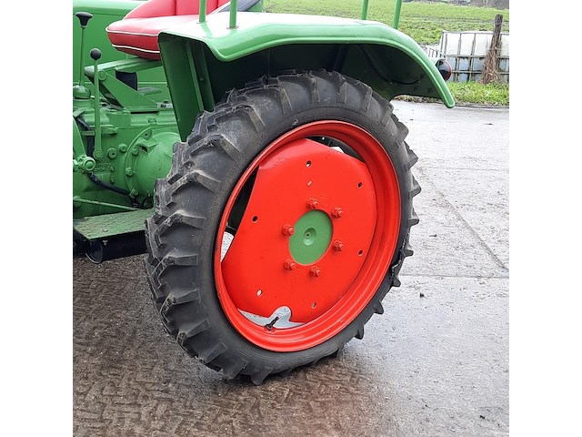 Oldtimer tractor fendt, dieselross fl 114, bouwjaar 1955 - afbeelding 7 van  28