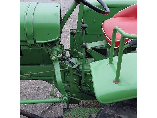 Oldtimer tractor fendt, dieselross fl 114, bouwjaar 1955 - afbeelding 11 van  28