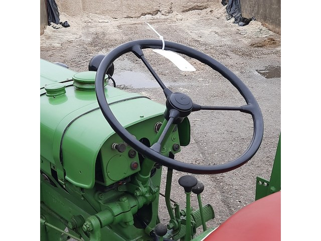 Oldtimer tractor fendt, dieselross fl 114, bouwjaar 1955 - afbeelding 13 van  28