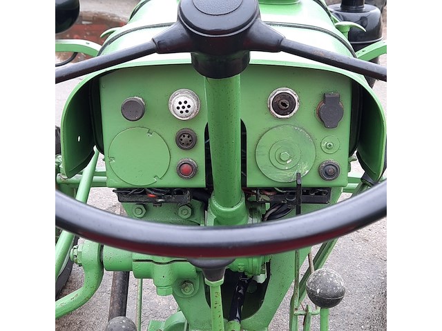 Oldtimer tractor fendt, dieselross fl 114, bouwjaar 1955 - afbeelding 14 van  28