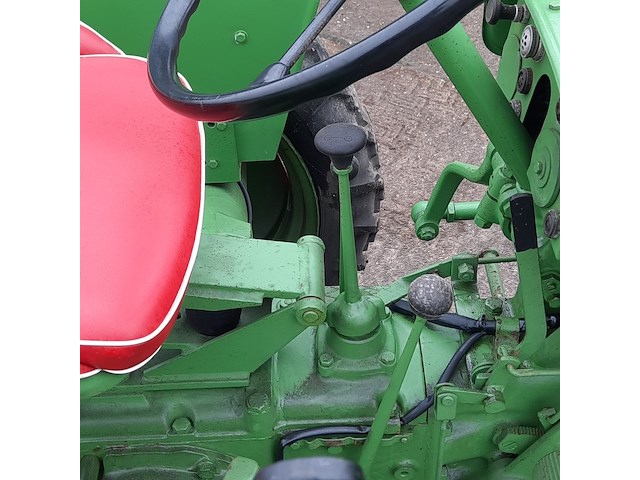 Oldtimer tractor fendt, dieselross fl 114, bouwjaar 1955 - afbeelding 18 van  28