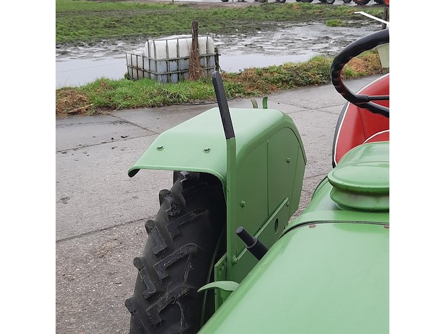 Oldtimer tractor fendt, dieselross fl 114, bouwjaar 1955 - afbeelding 20 van  28