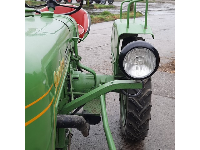 Oldtimer tractor fendt, dieselross fl 114, bouwjaar 1955 - afbeelding 21 van  28